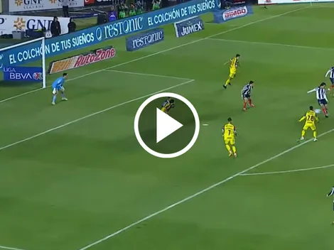 La genialidad de Zendejas para adelantar al América vs Monterrey