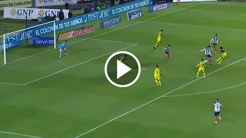 La genialidad de Zendejas para adelantar al América vs Monterrey