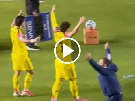 La épica reacción de Raphael Veiga al golazo de Zendejas ante Rayados