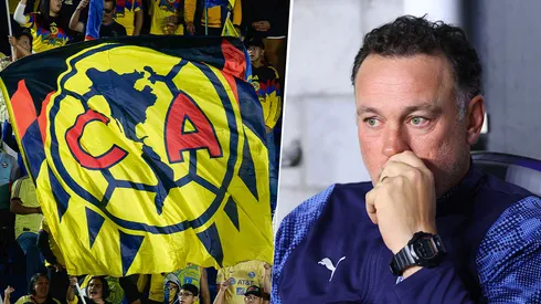 Gabriel Milito se rinde ante la grandeza del América.
