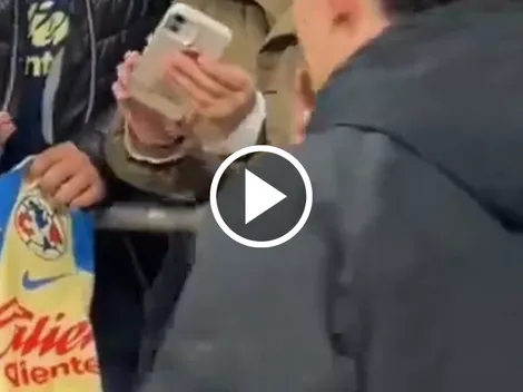 El valioso gesto de Álvaro Fidalgo con los fans de América en Madrid