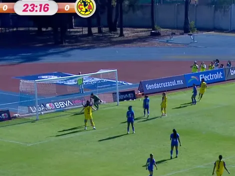 Geyse Ferreira se pierde su primer gol con América Femenil