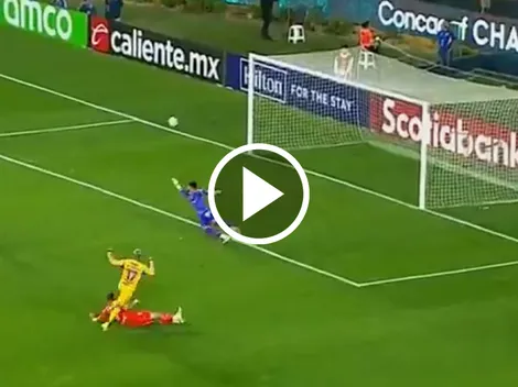 El golazo al ángulo de Rodrigo Aguirre en su debut con Tigres