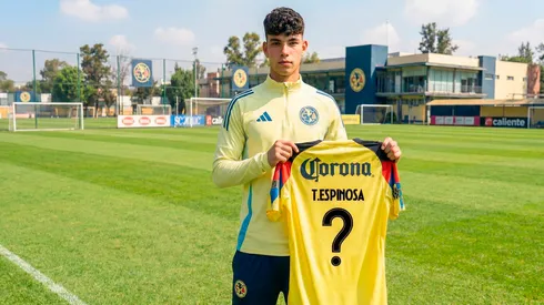 Thiago Espinosa usará un dorsal con mucha historia en el Club América.
