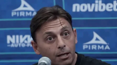 El entrenador salió a pedir perdón
