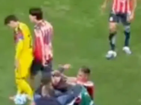 Así fue el polémico festejo de Chivas hacia Raphael Veiga