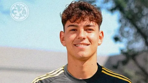 Thiago Espinosa registrado con el América.
