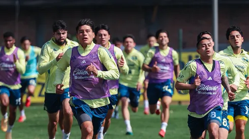 América se alista para enfrentar de la mejor manera al Puebla.
