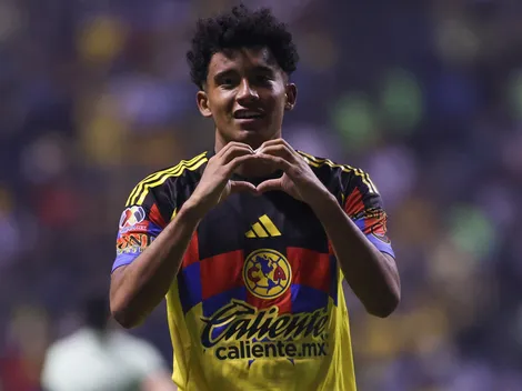 Violante dio una ilusionante declaración tras marcar su primer gol con América