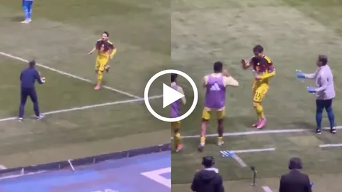 Lo que no se vio en TV del noble festejo de Raphael Veiga frente a Puebla