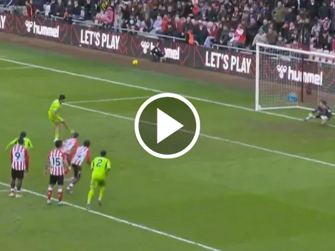 Ex-América: así fue el golazo de penal de Raúl Jiménez ante Sunderland