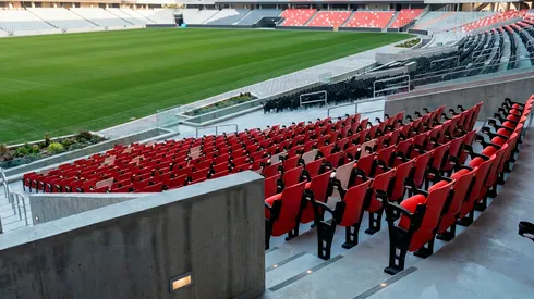 El Estadio Azteca está muy cerca de ser terminado.

