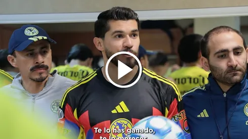 Henry volvió a ser el protagonista del vestidor.