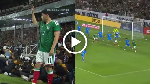 La soberbia asistencia que hizo Alexis Gutiérrez con la Selección Mexicana 
