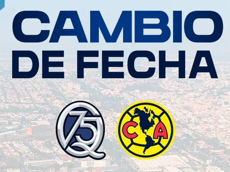 Cambio de último minuto para el duelo entre Querétaro y Club América