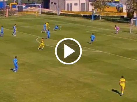 Zurdazo al ángulo: así fue el golazo de Thiago Espinosa con la Sub 21