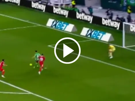 Álvaro Fidalgo se estrena en Betis con golazo descomunal