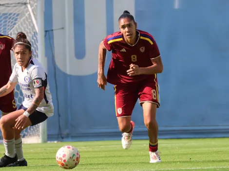 Gaby García y la Selección de Venezuela cayeron 2-1 ante Cruz Azul