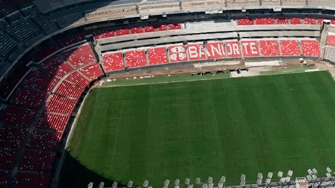El nuevo Estadio Azteca está muy cerca de estar terminado.
