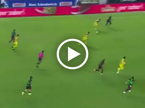 El grave error defensivo de Aarón Mejía ante Juárez que recordó a Kevin Álvarez