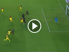 El golazo de Zendejas con el que América puso el empate ante Juárez