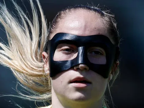 Tras su fractura de nariz, Isa Haas regresó a las canchas con América Femenil