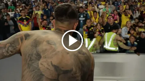 Brian Rodríguez y una gran acción tras su golazo ante Querétaro.
