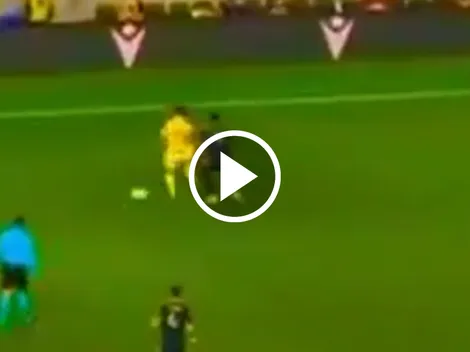 El gesto del Pato Salas que provocó el gol de Veiga ante Philadelphia