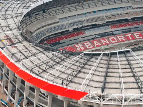 Así luce el Estadio Azteca cerca de estar terminado para su reinaguración