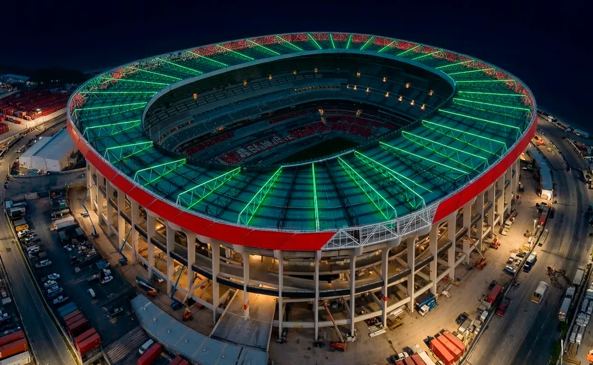 Así luce el Estadio Azteca cerca de estar terminado para su reinaguración