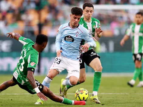 Álvaro Fidalgo firma otro partidazo con el Real Betis vs el Celta de Vigo