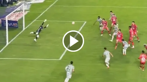 Vinicius Lima anotó un golazo y así se vio desde las alturas.
