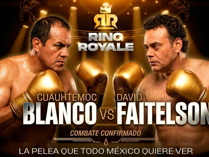 Proponen pelea de boxeo entre Cuauhtémoc Blanco vs David Faitelson