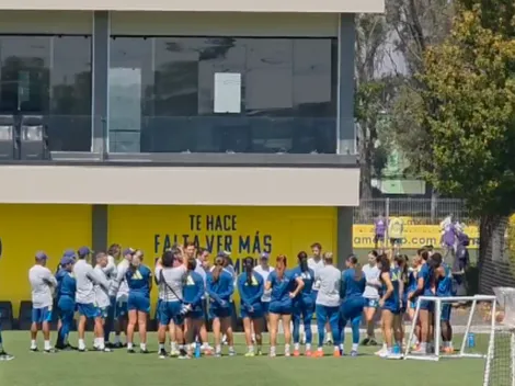 ¿Qué hacían Santiago Baños y Luis Fuentes en el entrenamiento de América Femenil?
