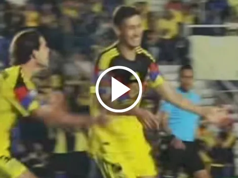 La otra toma del golazo de Rodrigo Dourado que no se vio en TV