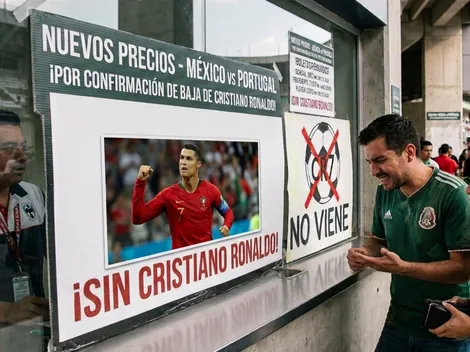 Reportan nuevos precios para el México vs. Portugal tras la baja de Cristiano Ronaldo