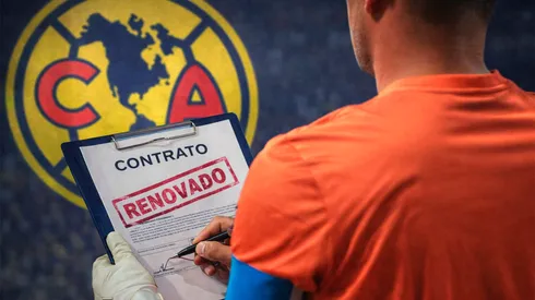 América lo tuvo en la mira pero renovó con su equipo.