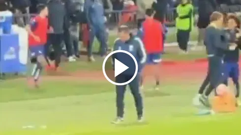 André Jardine y un gesto de preocupación ante lo sucedido.