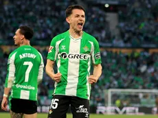 Álvaro Fidalgo borrado en el partido Athletic de Bilbao vs Real Betis