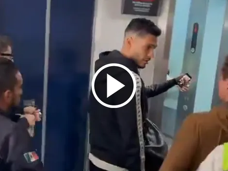 La imponente llegada de Raúl Jiménez a México para enfrentar a Portugal