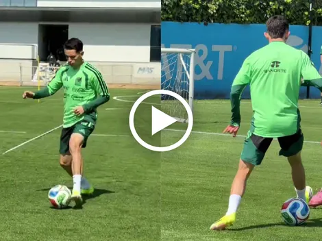 Álvaro Fidalgo ya dejó sus primeros destellos de crack con la Selección Mexicana