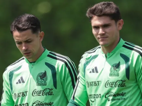 El cálido recibimiento que dio Israel Reyes a Fidalgo en la Selección Mexicana