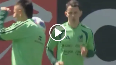 Fidalgo se lució en sus primeras prácticas con el Tri