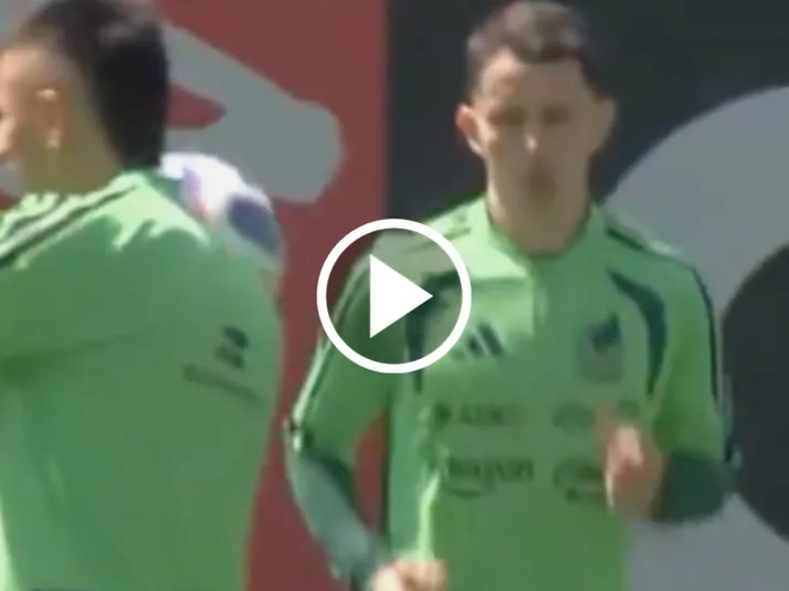 La magia de Fidalgo en sus primeras prácticas con el Tri