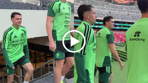 La épica reacción de Álvaro Fidalgo tras conocer el renovado Estadio Azteca