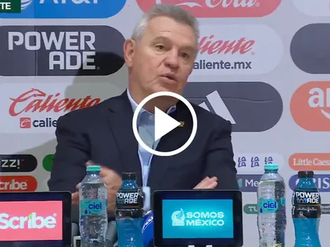 La gran impresión de Fidalgo a Javier Aguirre en su debut con México