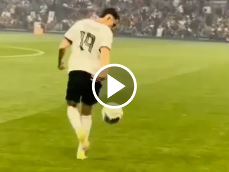 Calentando como Maradona: La preparación de Fidalgo con el Tri