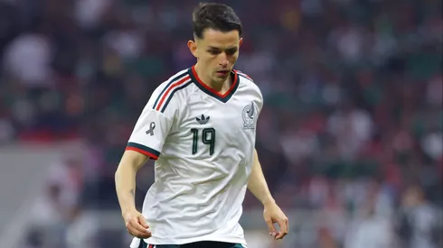 Álvaro Fidalgo dejó buenas sensaciones en su debut con la Selección Mexicana.