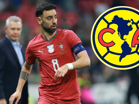 El regalo de un jugador del América que recibió Bruno Fernandes