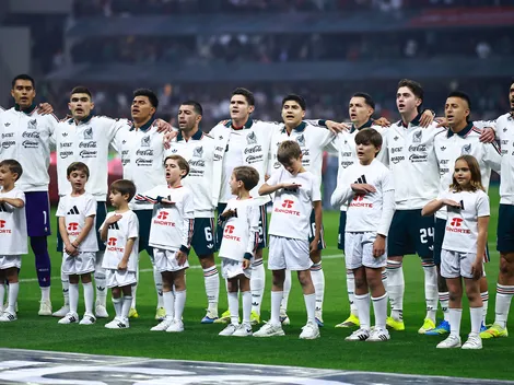 Los jugadores del América que irían de inicio ante Bélgica